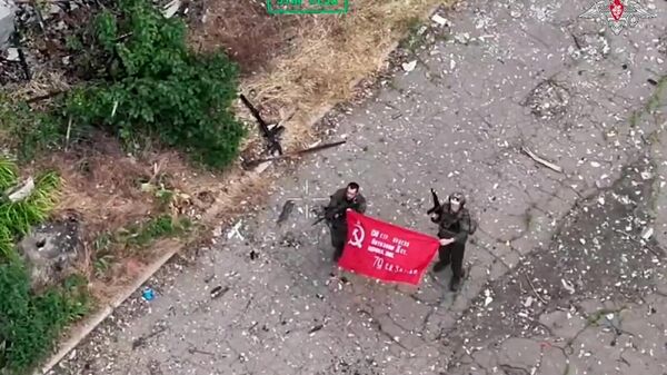 俄军解放顿涅茨克人民共和国的康斯坦丁诺夫卡 - 俄罗斯卫星通讯社