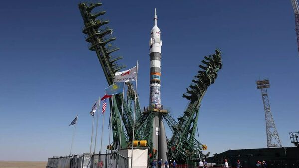 搭载“联盟MS-29”飞船的“联盟-2.1a”火箭从拜科努尔升空 - 俄罗斯卫星通讯社