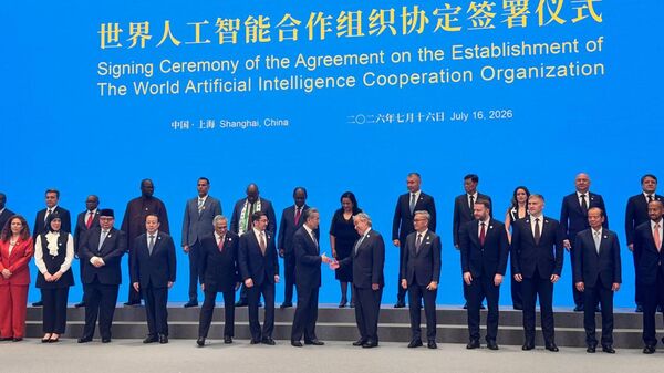 俄罗斯、中国以及超过25个国家签署了关于成立世界人工智能合作组织的协定 - 俄罗斯卫星通讯社