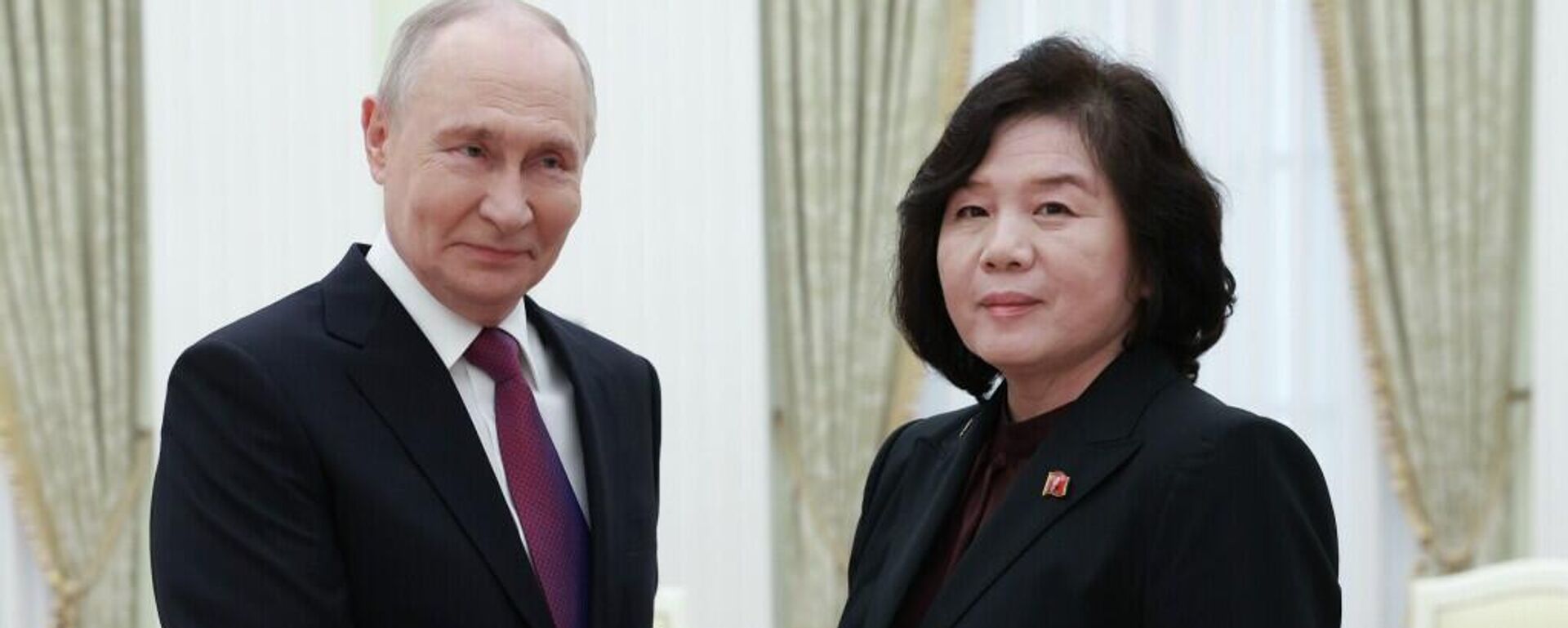 普京会见朝鲜外务相，高度评价俄朝双边关系 - 俄罗斯卫星通讯社, 1920, 19.07.2026