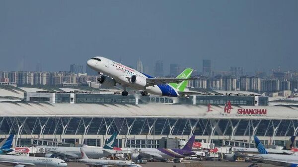 中国C919高原型首架机完成首飞 - 俄罗斯卫星通讯社