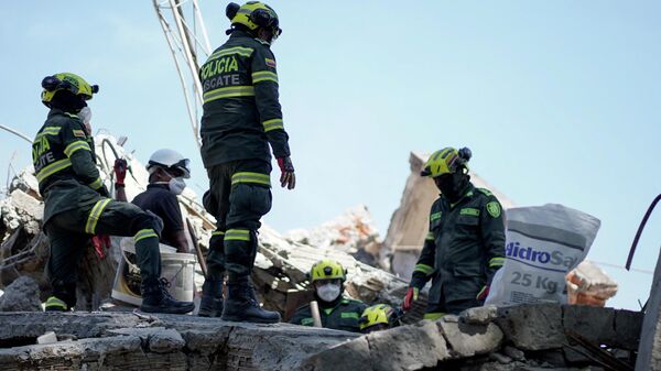哥伦比亚地震造成的死亡人数升至273人 - 俄罗斯卫星通讯社