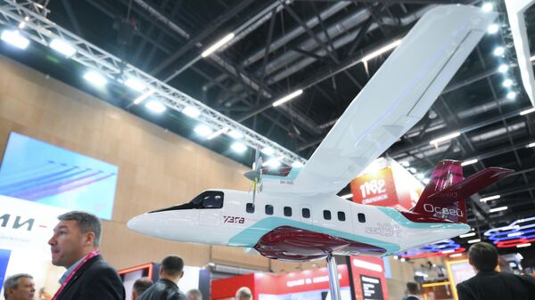 LMS-192“奥斯维”飞机模型 - 俄罗斯卫星通讯社