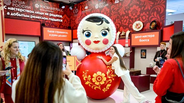 2026年东方经济论坛“俄罗斯之心”展台 - 俄罗斯卫星通讯社