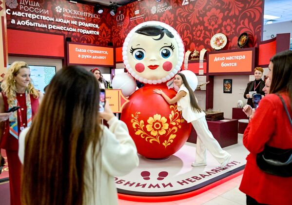 “俄罗斯之心”展台 - 俄罗斯卫星通讯社