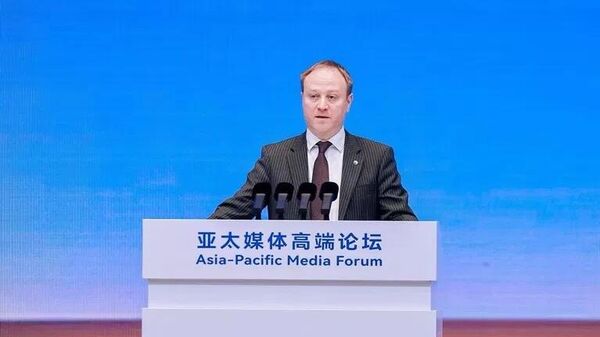 “今日俄羅斯”國際媒體集團副總裁德米特里·戈爾諾斯塔耶夫 - 俄羅斯衛星通訊社