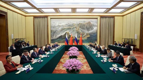 俄罗斯联邦最高法院院长伊戈尔·克拉斯诺夫在北京与中共中央政治局委员陈文清举行了会晤 - 俄罗斯卫星通讯社