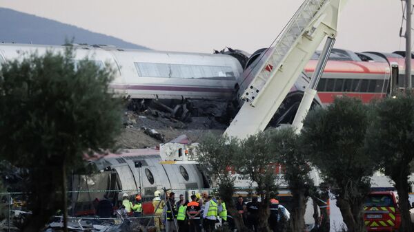 西班牙列車相撞事故 - 俄羅斯衛星通訊社