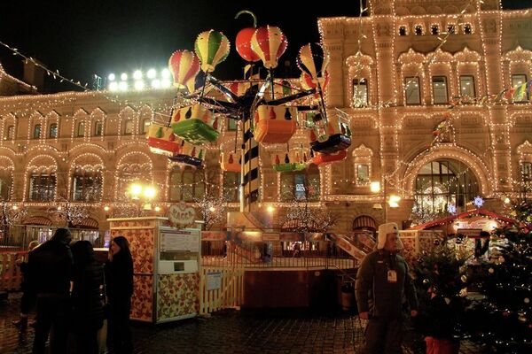 莫斯科新年燈飾 - 俄羅斯衛星通訊社