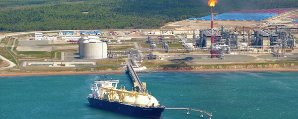 薩哈林的液化天然氣工廠 - 俄羅斯衛星通訊社