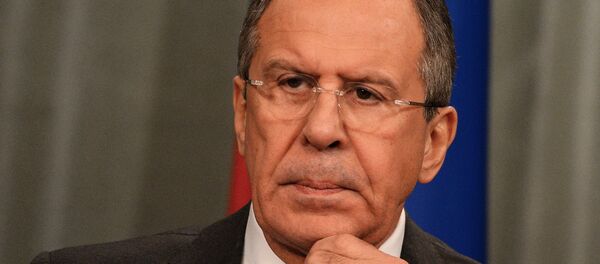 俄羅斯外交部長謝爾蓋·拉夫羅夫 - 俄羅斯衛星通訊社