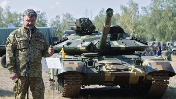 波罗申科：美国承诺将向乌克兰提供新型武器样本 - 俄罗斯卫星通讯社