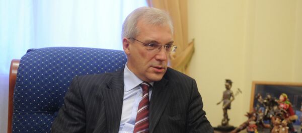 格魯申科:不容許北約向烏克蘭提供武器,其後果將不堪設想 格魯申科:不容許北約向烏克蘭提供武器,其後果將不堪設想 - 俄羅斯衛星通訊社