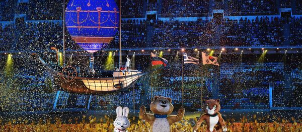 索契奥运会闭幕式。 - 俄罗斯卫星通讯社