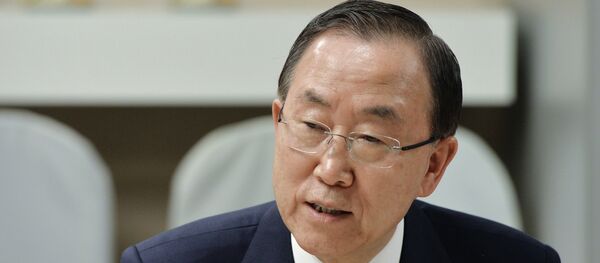 聯合國確認潘基文將於5月9日訪問莫斯科 - 俄羅斯衛星通訊社