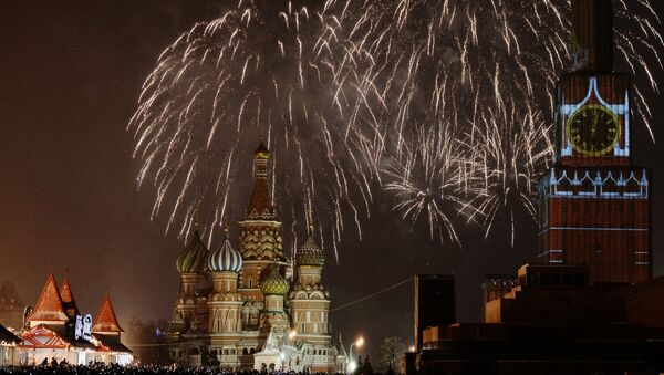 500万俄罗斯人举行新年庆祝活动 - 俄罗斯卫星通讯社