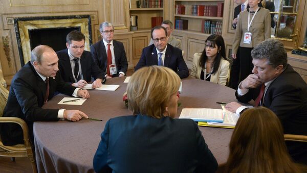 基輔派烏克蘭外交部司長前往柏林參加頓巴斯問題會談 - 俄羅斯衛星通訊社