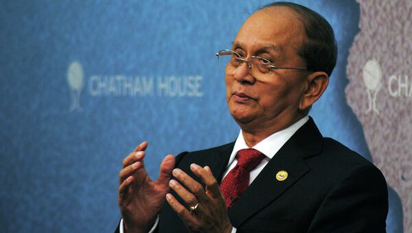 緬甸總統吳登盛 - 俄羅斯衛星通訊社