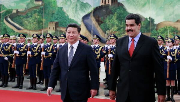 委内瑞拉将从中国获得50亿美元用于扩大石油开采 - 俄罗斯卫星通讯社