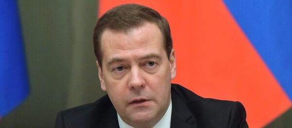 俄罗斯总理德米特里∙梅德韦杰夫 - 俄罗斯卫星通讯社