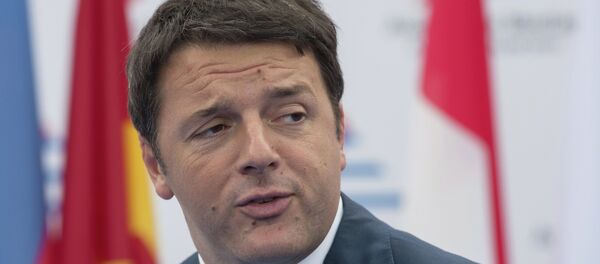 意大利總理倫齊批評布拉迪斯拉發歐盟首腦會議和歐洲移民政策 - 俄羅斯衛星通訊社