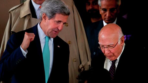 美国加强同中国对巴基斯坦的争夺 - 俄罗斯卫星通讯社