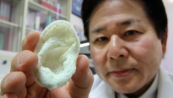日本科學家希望在3D打印機上打印出皮膚 - 俄羅斯衛星通訊社
