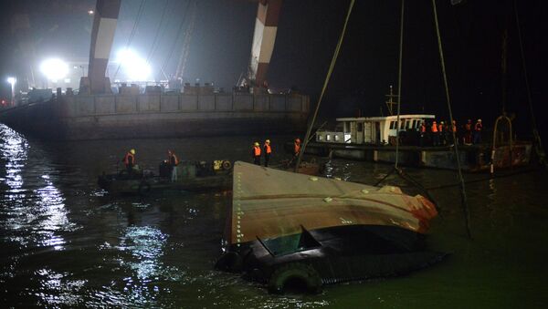 拖輪在長江流域發生事故造成20余人死亡 - 俄羅斯衛星通訊社