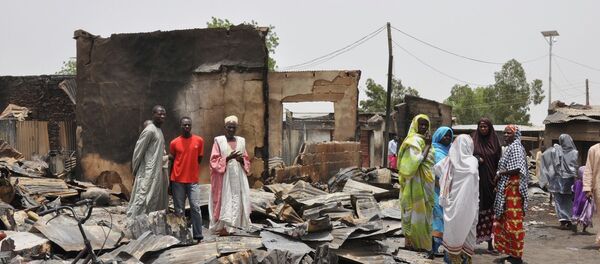 尼日爾抗議者焚燒教堂抗議《查理週刊》刊登先知穆罕默德漫畫 - 俄羅斯衛星通訊社