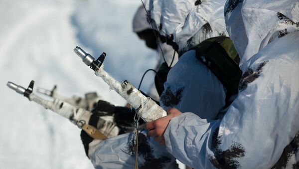 俄羅斯空降兵成功在北極極地地區登陸 - 俄羅斯衛星通訊社