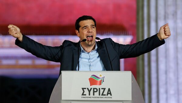 消息：希臘激進左翼聯盟以2,5% - 3%的百分點的優勢在選舉中領先 - 俄羅斯衛星通訊社