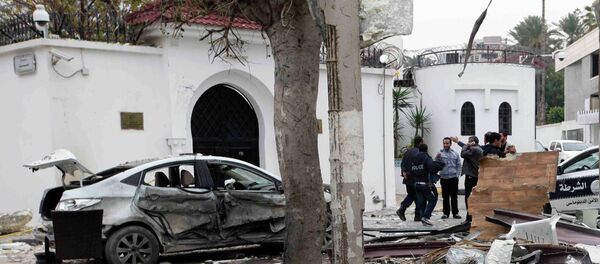 的黎波里外交区宾馆发生爆炸 - 俄罗斯卫星通讯社