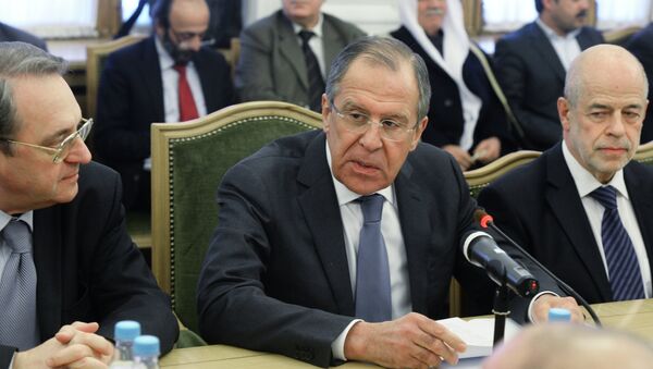 拉夫羅夫：俄方認為解決敘利亞問題將是一項長期任務 - 俄羅斯衛星通訊社