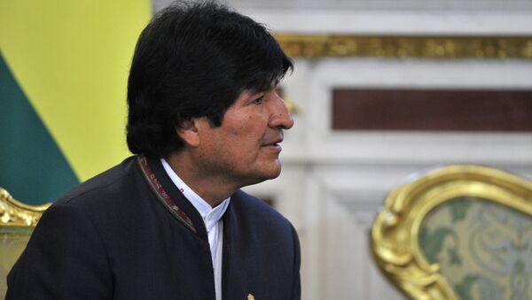 玻利維亞總統莫拉萊斯在古巴治病期間會見卡斯特羅 - 俄羅斯衛星通訊社