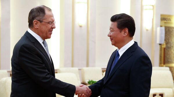 拉夫羅夫與中國國家主席在北京就俄中關係進行討論 - 俄羅斯衛星通訊社