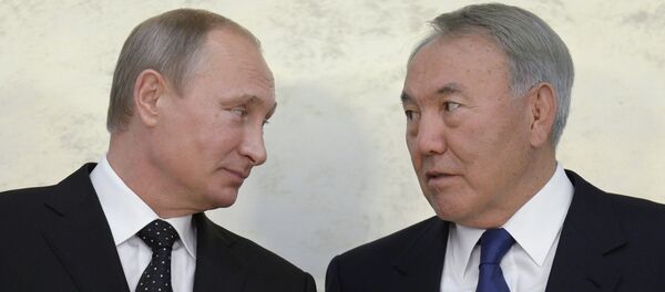 普京与哈萨克斯坦总统通电就乌克兰局势与希腊公投结果进行讨论 - 俄罗斯卫星通讯社