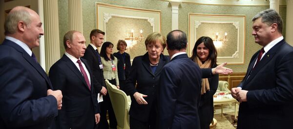 “諾曼底”四方高層會談在明斯克開啓 - 俄羅斯衛星通訊社