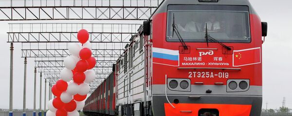 中俄邊境鐵路口岸 - 俄羅斯衛星通訊社