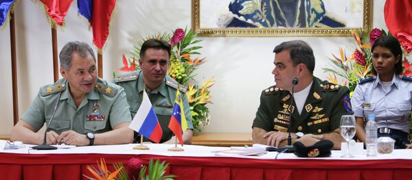 俄防長:俄羅斯委內瑞拉軍事技術合作進展順利 俄防長:俄羅斯委內瑞拉軍事技術合作進展順利 - 俄羅斯衛星通訊社