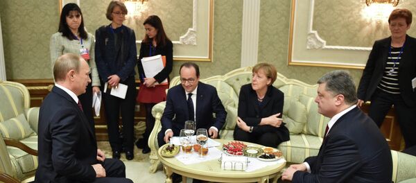 诺曼底四方领导人证实尊重乌克兰主权和领土完整 - 俄罗斯卫星通讯社