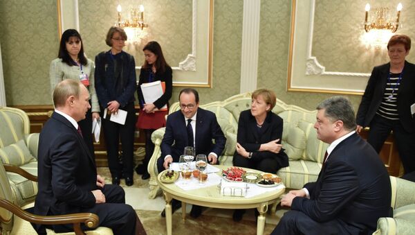 諾曼底四方領導人證實尊重烏克蘭主權和領土完整 - 俄羅斯衛星通訊社