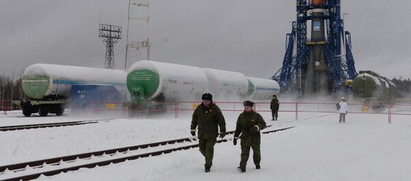 Космодром Плесецк в Архангельской области Космодром Плесецк в Архангельской области - 俄罗斯卫星通讯社