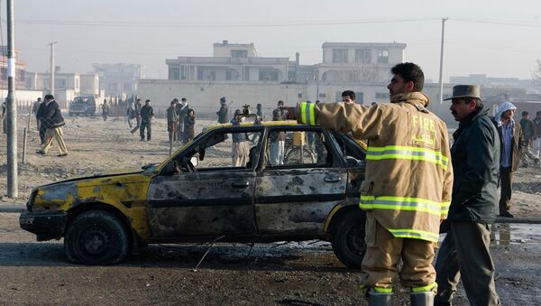 阿富汗三起爆炸造成33人死亡100人受傷 - 俄羅斯衛星通訊社