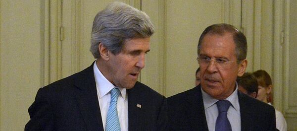 謝爾蓋∙拉夫羅夫和約翰∙克里 - 俄羅斯衛星通訊社