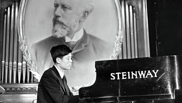 中國鋼琴家劉詩昆 （莫斯科，1958年） - 俄羅斯衛星通訊社