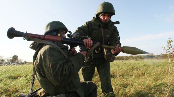 雙管榴彈發射器 - 俄羅斯衛星通訊社