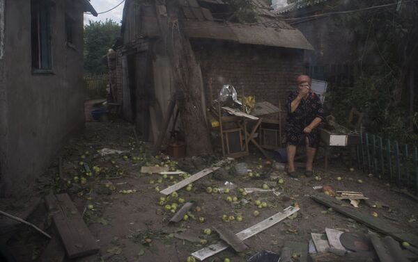 攝影作品《烏克蘭黑色的日子》 - 俄羅斯衛星通訊社