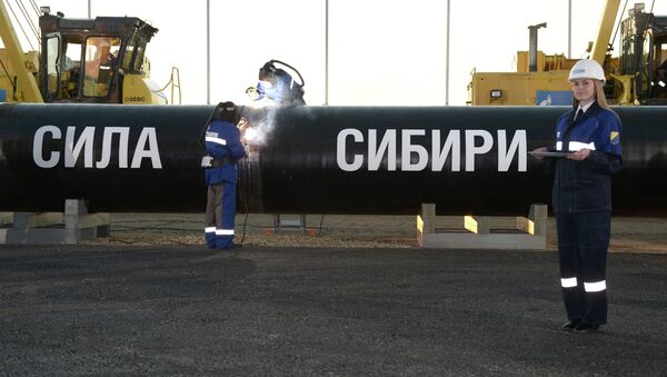 俄政府文件：“西伯利亞力量”輸氣管道計劃於2018年投入使用 - 俄羅斯衛星通訊社