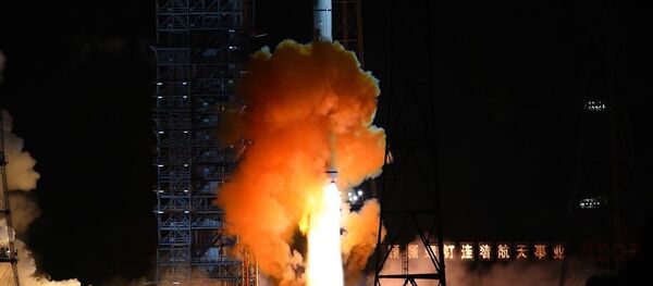 中國運載火箭長征六號點火發射 成功將20顆微小衛星送入太空 中國運載火箭長征六號點火發射 成功將20顆微小衛星送入太空 - 俄羅斯衛星通訊社