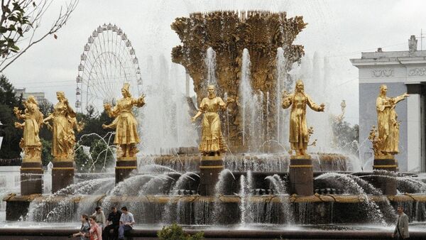美轮美奂：莫斯科喷泉让人流连忘返 - 俄罗斯卫星通讯社